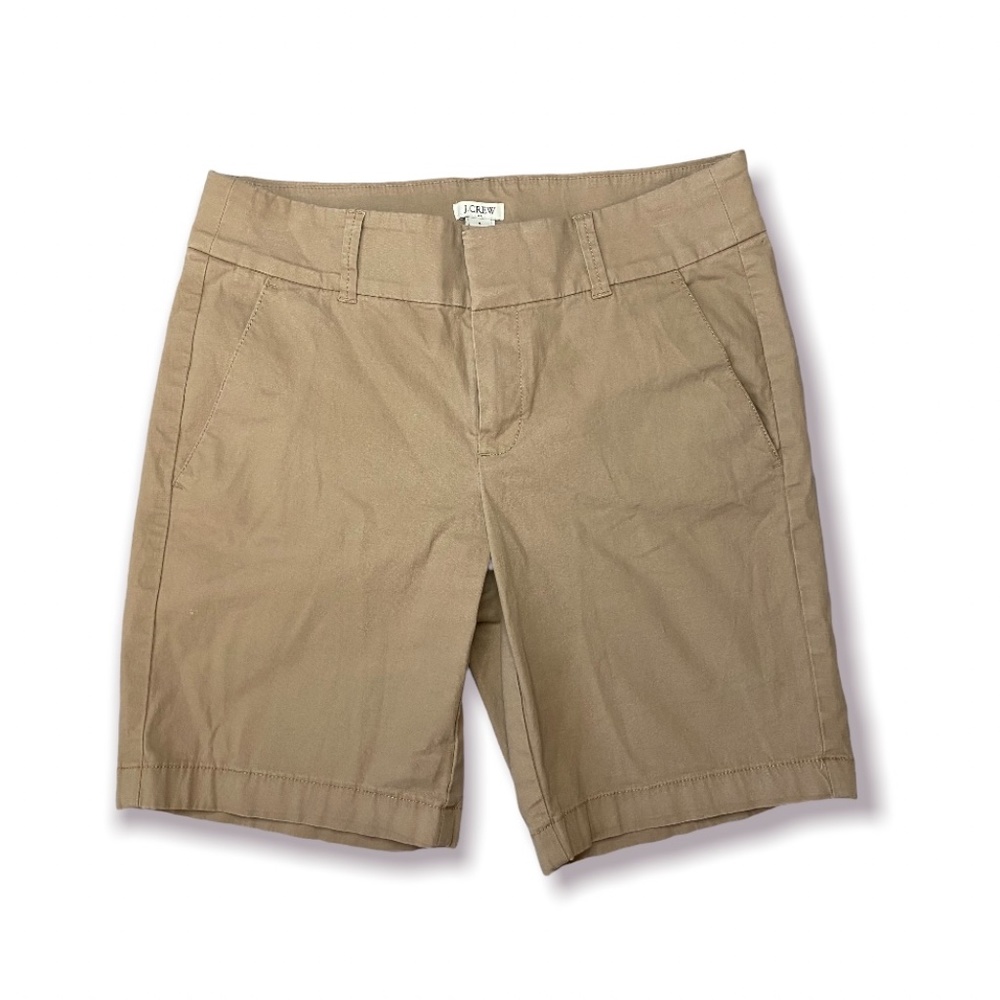 J. Crew Bermuda Stretch Chino Shorts (Size: 2)